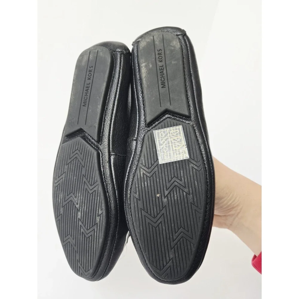 Michael‎ Kors Ballet Flats black MK Logo New  sz 5